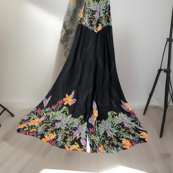 Free People Pants - Free People Flowy jump suit small intimately